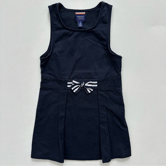 French Toast Other - French Toast Navy Uniform Dress with Striped Bow Size 6